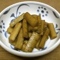 meg115's cooksnap of when they made 牛蒡の醤油煮.