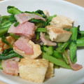 おっしょさん's cooksnap of when they made 菜の花と豆腐の炒め物.