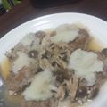 みぃこかあちゃん's cooksnap of when they made 手抜きで肉汁たっぷり和風ハンバーグ.