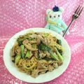 みなみんくっきんぐ's cooksnap of when they made 簡単！チンゲン菜和風パスタ✿.