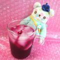みなみんくっきんぐ's cooksnap of when they made 色の綺麗な赤しそジュース☆.