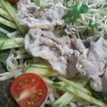 yanguchi's cooksnap of when they made 豚冷しゃぶ.