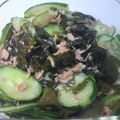 ろんびえん's cooksnap of when they made 即完食！キュウリとわかめとツナのあえ物.