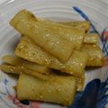 チリぬん's cooksnap of when they made たたきごぼう…お節にも♪.