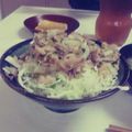 ファイヤー料理人's cooksnap of when they made ねぎ塩ダレを使って。 ねぎ塩豚丼.