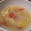 Lila's cooksnap of when they made プクオクク（干し鱈のスープ）.