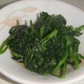 きらり流れ星's cooksnap of when they made 春菊の炒め.