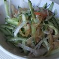 きらり流れ星's cooksnap of when they made 簡単キュウリと中華クラゲあえ.