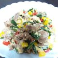 うさみももこ's cooksnap of when they made ニラとふわふわ卵のコラボ♫.