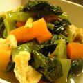 yumanan's cooksnap of when they made ん～おいしいっ！小松菜煮物.