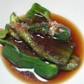 nanacoh's cooksnap of when they made 簡単　ピーマンめんつゆ漬け！.