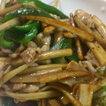 はにぃ丸's cooksnap of when they made 豚肉とゴボウのオイスター炒め.