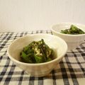 ローズレース's cooksnap of when they made オクラの胡麻和え.