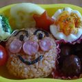 アイスママ's cooksnap of when they made キャラ弁　アンパンマン.
