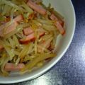 naorino's cooksnap of when they made もやしとチャーシューの中華ごま和え.