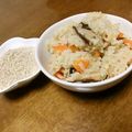 快くん's cooksnap of when they made 干し椎茸の炊き込みご飯✿味噌バター味.
