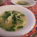 tomokoshiawase's cooksnap of when they made ニラ玉スープ(中華味).
