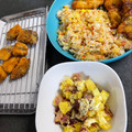 ♡はな1204♡'s cooksnap of when they made さつまいもとクリチのデリ風サラダ.