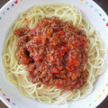 ひかこうりゅうのはは's cooksnap of when they made 我が家の★ミートソース.