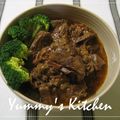 MrsYummy's cooksnap of when they made 四川風すじ肉土鍋煮込み.