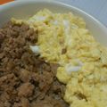 なかよし39's cooksnap of when they made ヘルシー！！レンコン入り鶏そぼろ弁当.