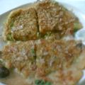 我が家でベーカリー's cooksnap of when they made ふんわり甘辛お好み焼き.