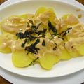 ゆうっちママ's cooksnap of when they made ホクホク焼じゃがのピリッと明太マヨかけ♪.