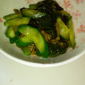 efuko♪'s cooksnap of when they made じゅんさいとわかめの酢のもの.