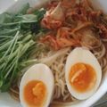 みぃみ373's cooksnap of when they made 冷やしキムチうどん❤.