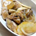 tc1008nyaa's cooksnap of when they made 鶏肉とじゃがいものケチャップ甘酢あん.