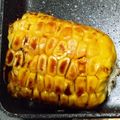 三七子's cooksnap of when they made ☆簡単焼きとうもろこし☆.
