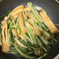 いっぺい99's cooksnap of when they made 水菜と油揚げの煮浸し【作り置き】.