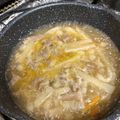 どんらんちゃん's cooksnap of when they made 甘辛☆牛肉と根菜のスープ.