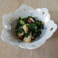 クックVESREV☆'s cooksnap of when they made わけぎのぬた☆給食メニュー.