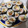 くむちん's cooksnap of when they made 昔ながらの巻き寿司！.