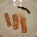 くるみ小枝's cooksnap of when they made 生ハムクリームチーズ*バルサミコソース.