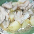 529631's cooksnap of when they made 鶏もも肉とジャガイモの煮物.