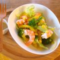 なっち船長's cooksnap of when they made 冷凍食品で簡単☆デリ風♪サラダ♡.