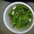 cidredry's cooksnap of when they made いんげんのごま和え。.