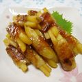 イノコ台所研究所's cooksnap of when they made 照りポテ肉巻き★.