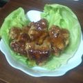 sirobara11's cooksnap of when they made 簡単❤うなぎのたれでつくね！.
