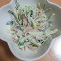 モッチーアヤ's cooksnap of when they made きゅうりと茗荷のわさびマヨ和え.