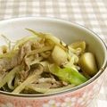 umemodoki's cooksnap of when they made 豚肉と野菜のピリ辛☆炒め！！.