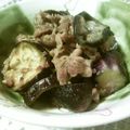 そらいろ猫's cooksnap of when they made 茄子と豚肉の生姜炒め.