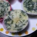 もなこ☆'s cooksnap of when they made ほうれん草バナナ蒸しパン.