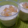 しろろにゃん's cooksnap of when they made 桃とクリームチーズのプリン.
