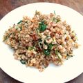 ｈａ−ｒｕ's cooksnap of when they made アーモンドとじゃこのカリカリごはん.