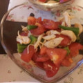★ちーた's cooksnap of when they made オクラとささみとトマトの柚子風味サラダ.