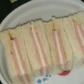えりこ０８２４'s cooksnap of when they made 簡単★サンドイッチ～ハム＆チーズ～.