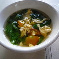 りーたみ's cooksnap of when they made 炒り卵入りトマトとレタスのさっぱりスープ.